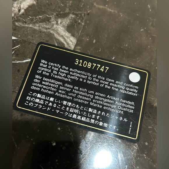 100% Authentic Chanel lambskin quilted  mini rectangular flap - Picture 10 of 15